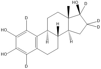 2-Hydroxy-17-estradiol-1,4,16,16,17-d5